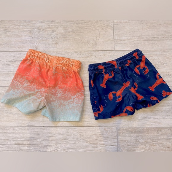 2 pairs of swim trunks for a 12 month old - Picture 2 of 2
